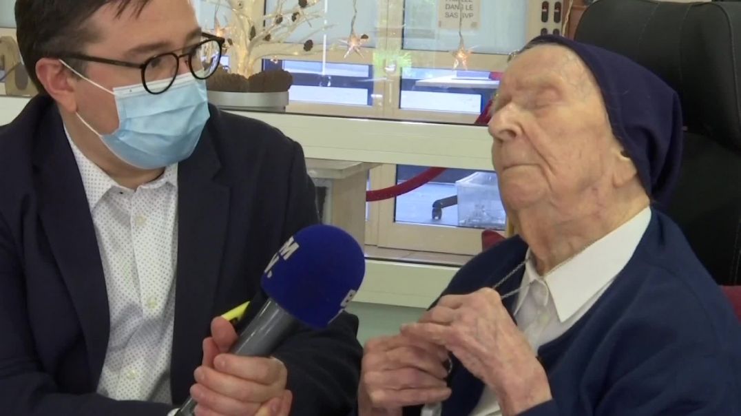 ⁣World’s 2nd Oldest Person Beat COVID-19 at the Age of 116