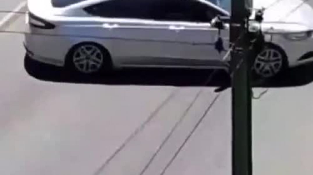 Man throws Rock at Car gone Wrong