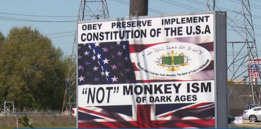 Muslim American DQ franchisee displays Anti-Hindu sign