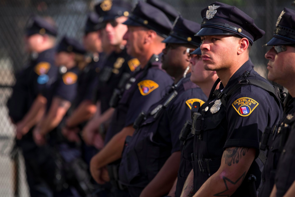 RNC kicks off in Cleveland as Donald Trump brands himself the ‘Law and Order Candidate’