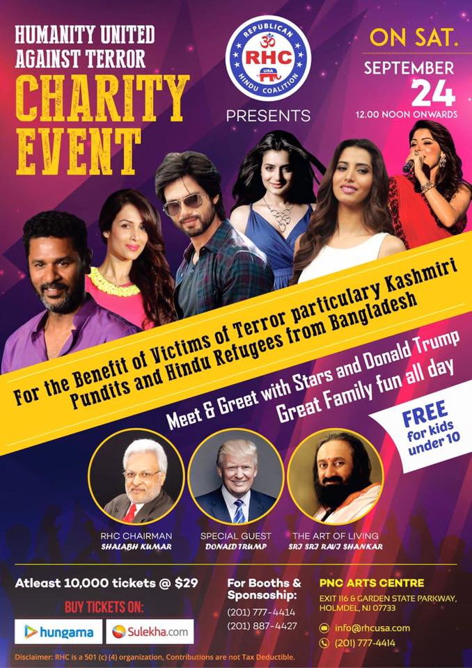 Shahid Kapoor and Malaika Arora to meet privately with Donald Trump