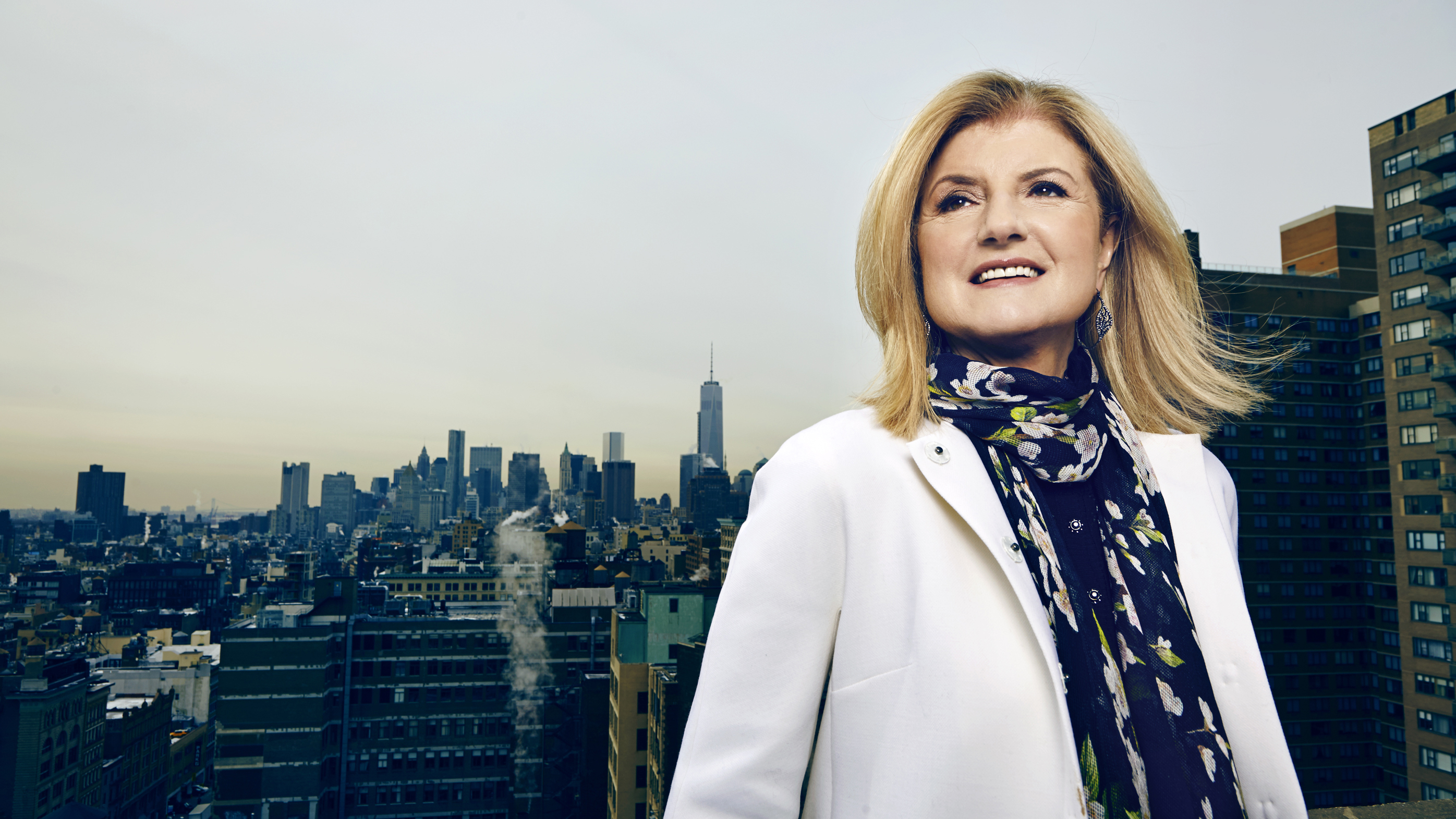 Arianna Huffington departs Huffington Post for wellness startup