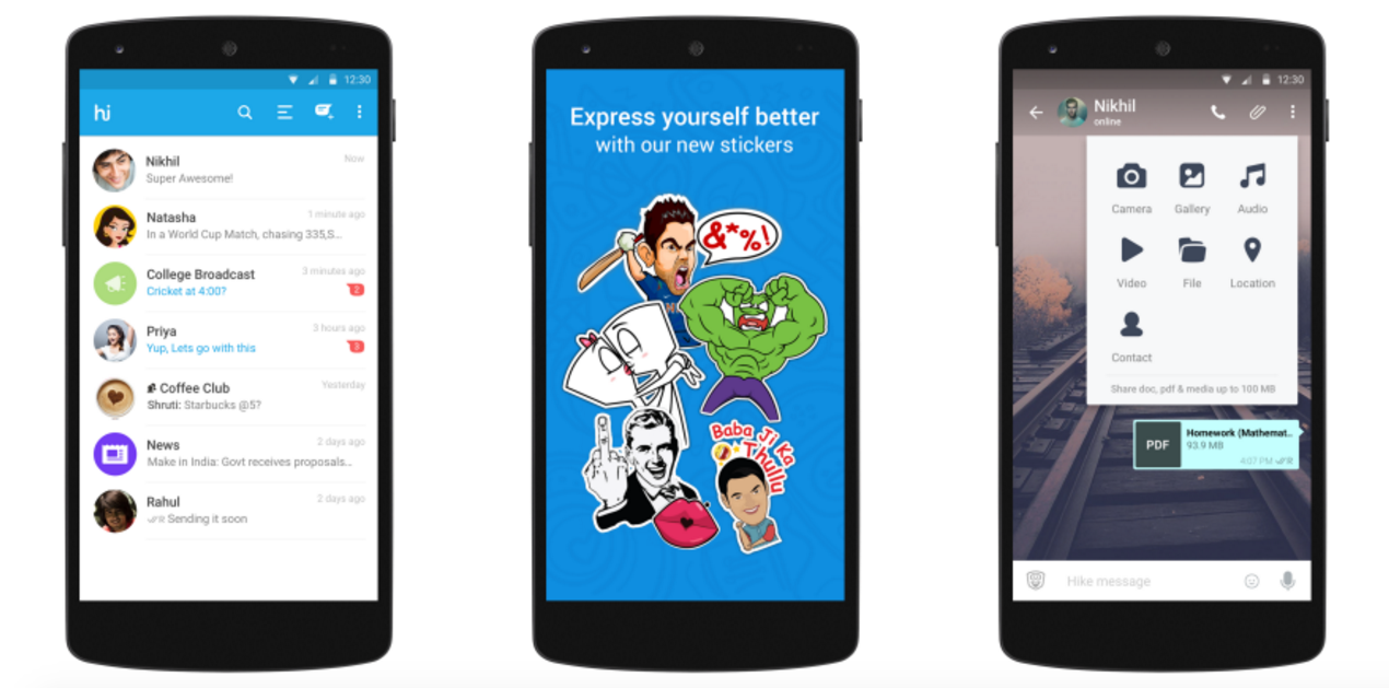India’s rival to WhatsApp messenger raises $175M, valued at $1.4B