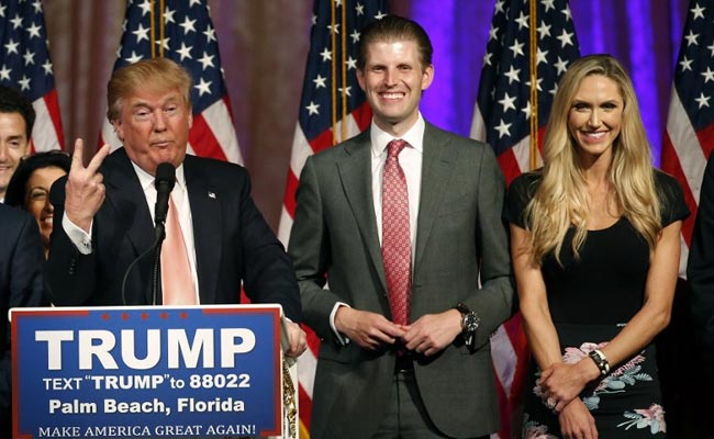 Eric Trump visits Hindu temple with Shalli Kumar