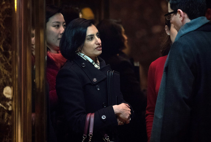 Seema Verma selected by Trump to head up Medicare and Medicaid Services