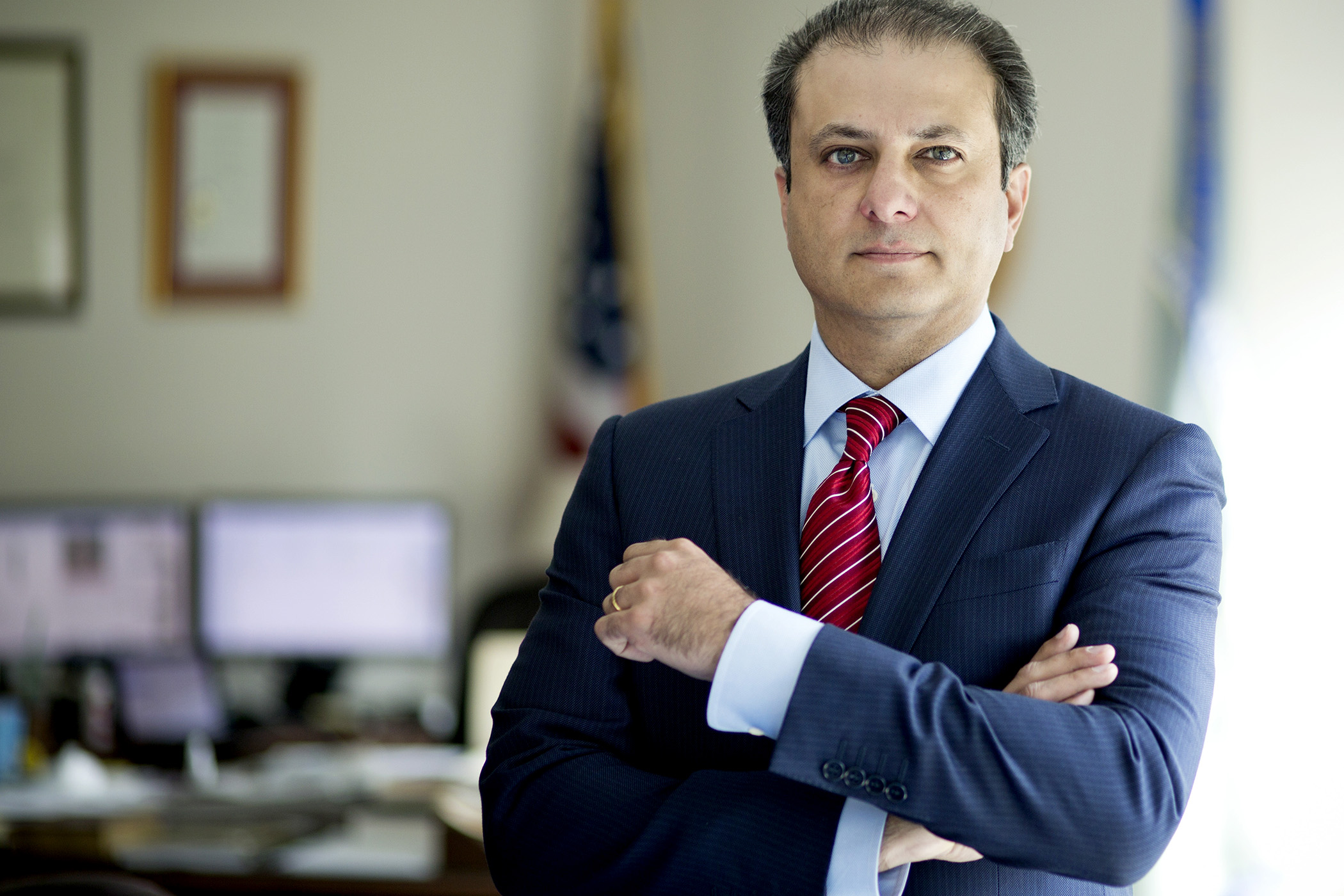 Preet Bharara to stay on as U.S. Attorney after meeting with President-elect Trump