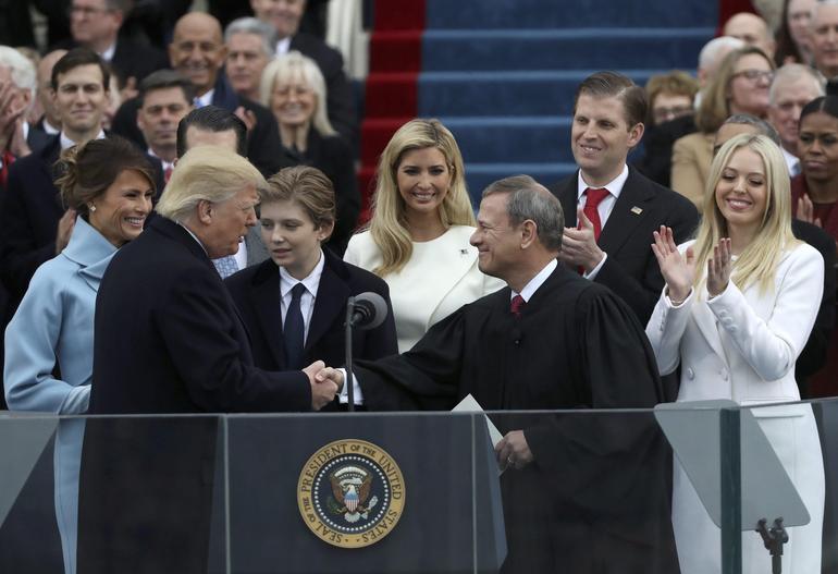 Donald Trump Inaugurated as 45th President of the United States