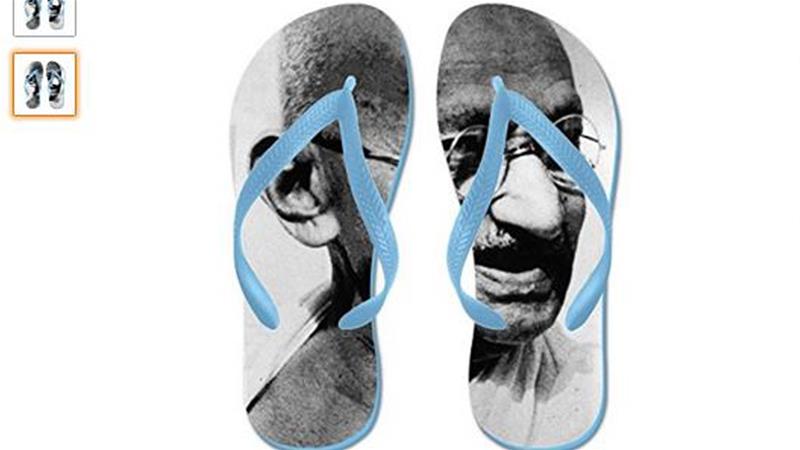 Amazon’s Image in India Further Dented after retailing Gandhi Flip-Flops