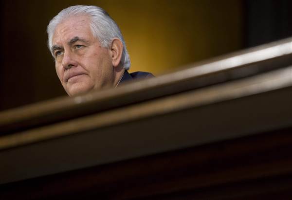 Senate Confirms Rex Tillerson for Secretary of State