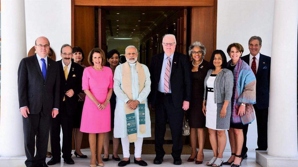U.S. Congressional delegation discusses India Relations with Narendra Modi