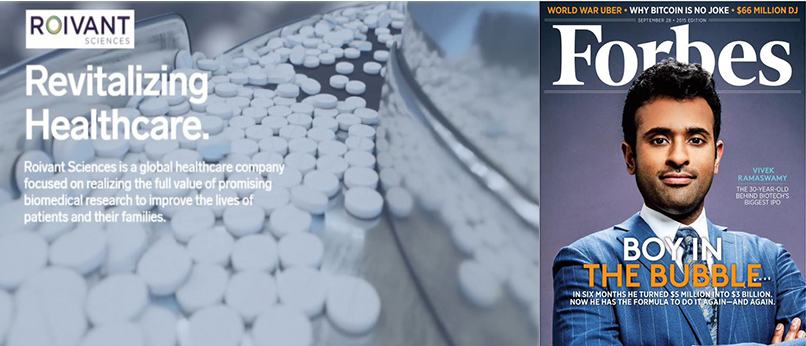 Indian Entrepreneur Vivek Ramaswamy Raises $1.1 Billion for Biotech Company