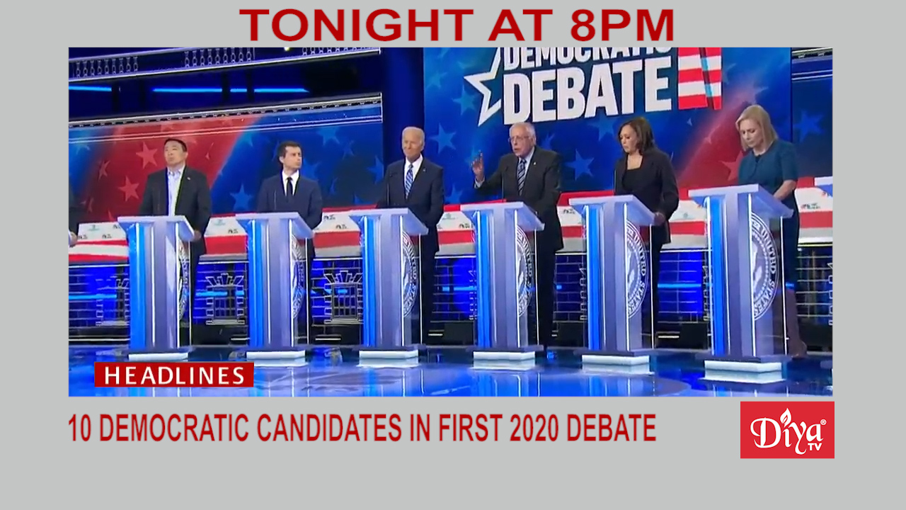 10 Democratic Candidates try to win favor in first 2020 debate