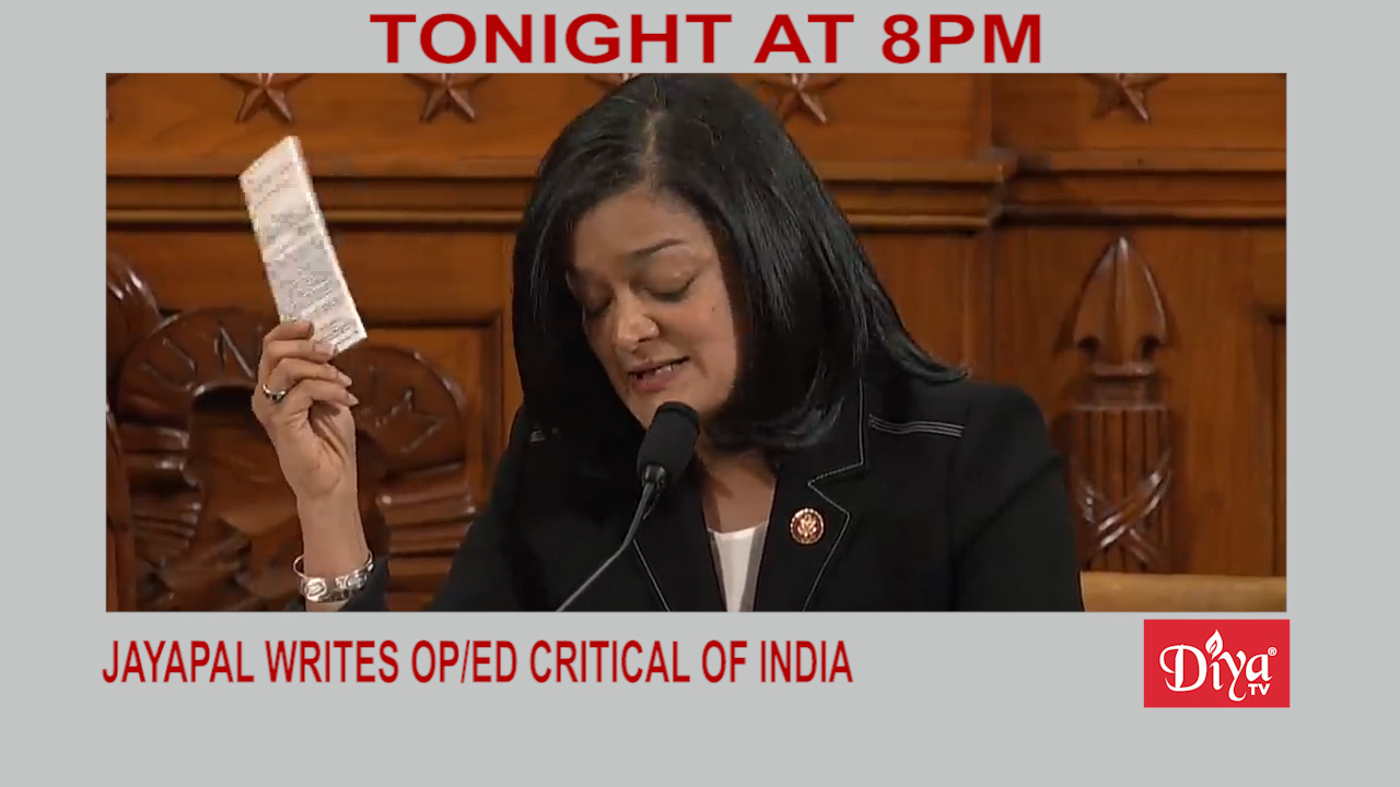 Rep. Jayapal pens opinion piece critical of India