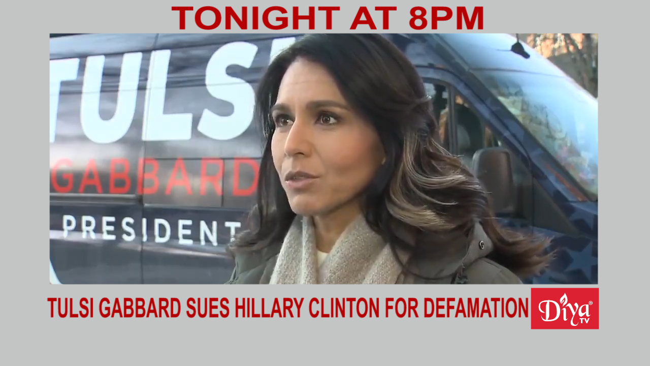 Tulsi Gabbard sues Hillary Clinton for defamation