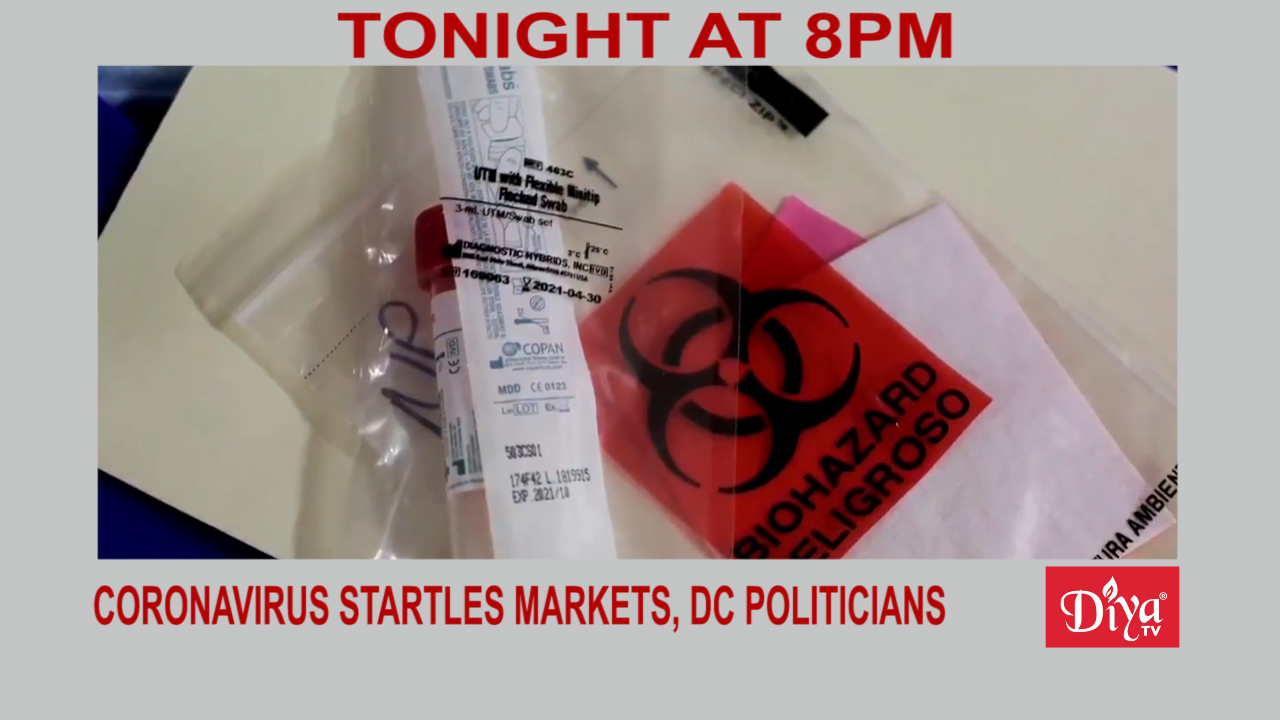 Coronavirus startles markets, DC politicians