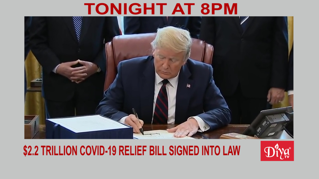 $2.2 trillion COVID-19 relief bill signed into law