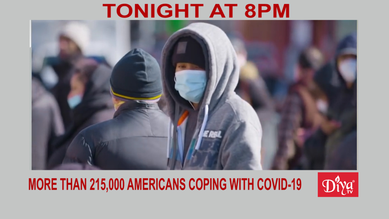 More than 215,000 Americans now coping with COVID-19