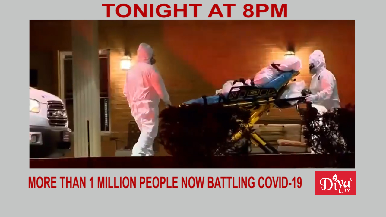 More than 1 million people globally now battling COVID-19