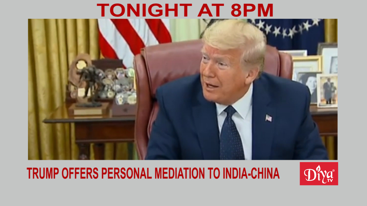 In Oval Office, Trump offers personal mediation to India-China