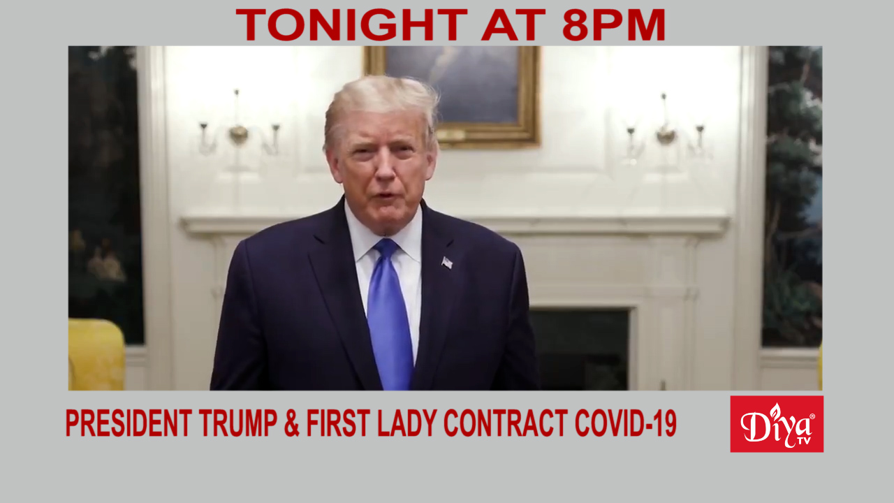 President Trump & First Lady contract COVID-19