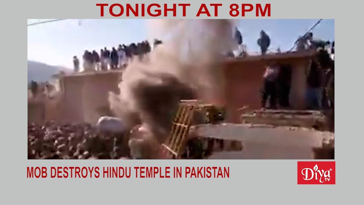 Mob destroys Hindu temple in Pakistan