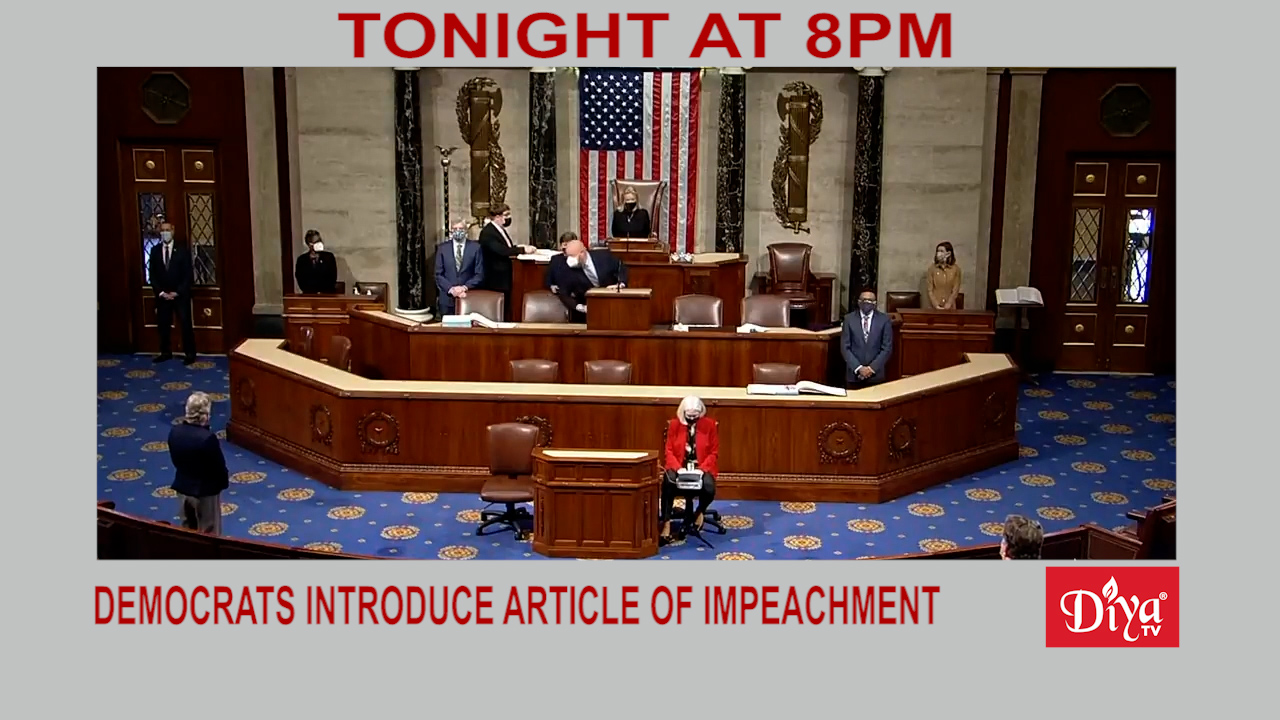 Democrats introduce an article of impeachment against Trump