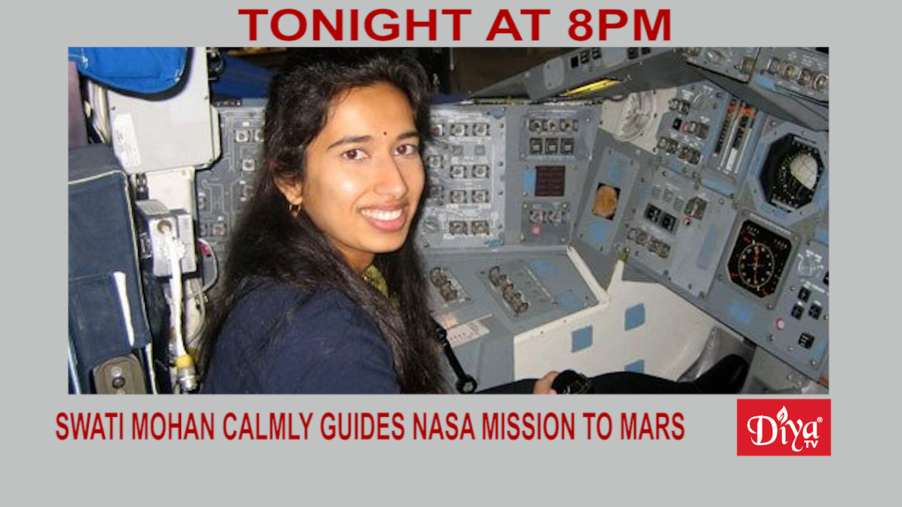 Swati Mohan Calmly Guides Historic Nasa Mission To Mars