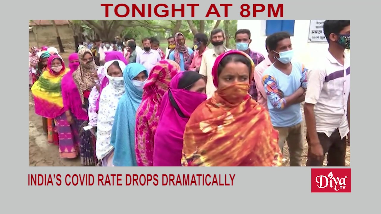 India’s COVID rate drops dramatically