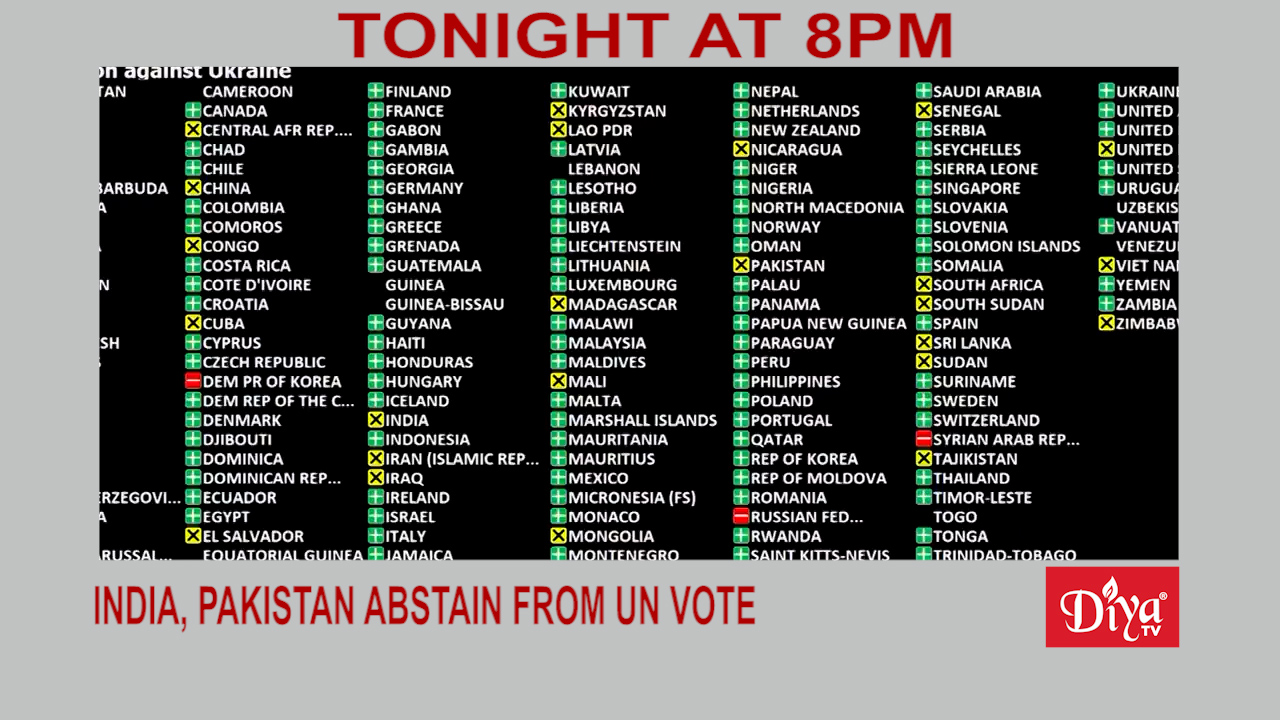 India, Pakistan abstain from UN vote condemning Russia