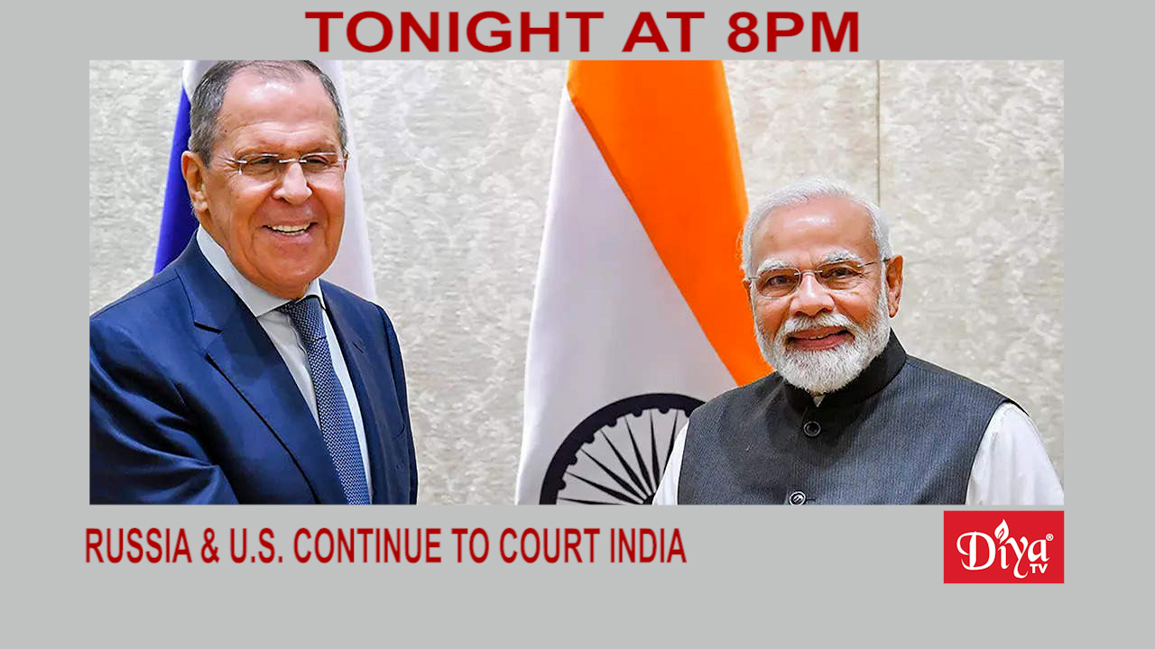 Russia & U.S. continue to court India ￼