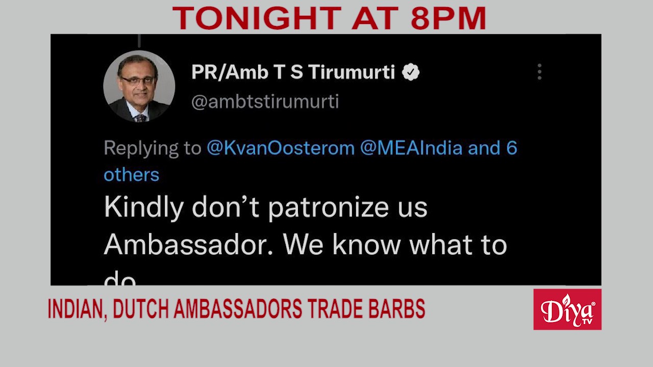 Indian & Dutch ambassadors trade barbs over Ukraine
