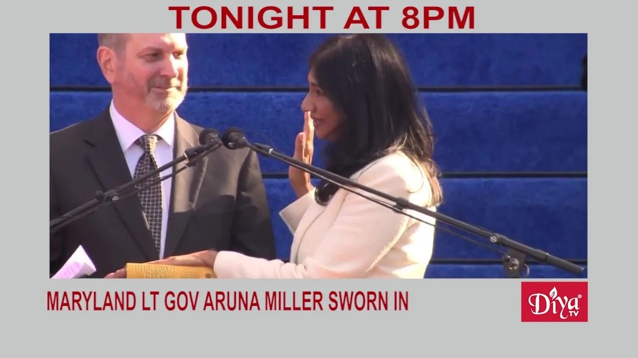 Maryland Lt Gov Aruna Miller sworn in 