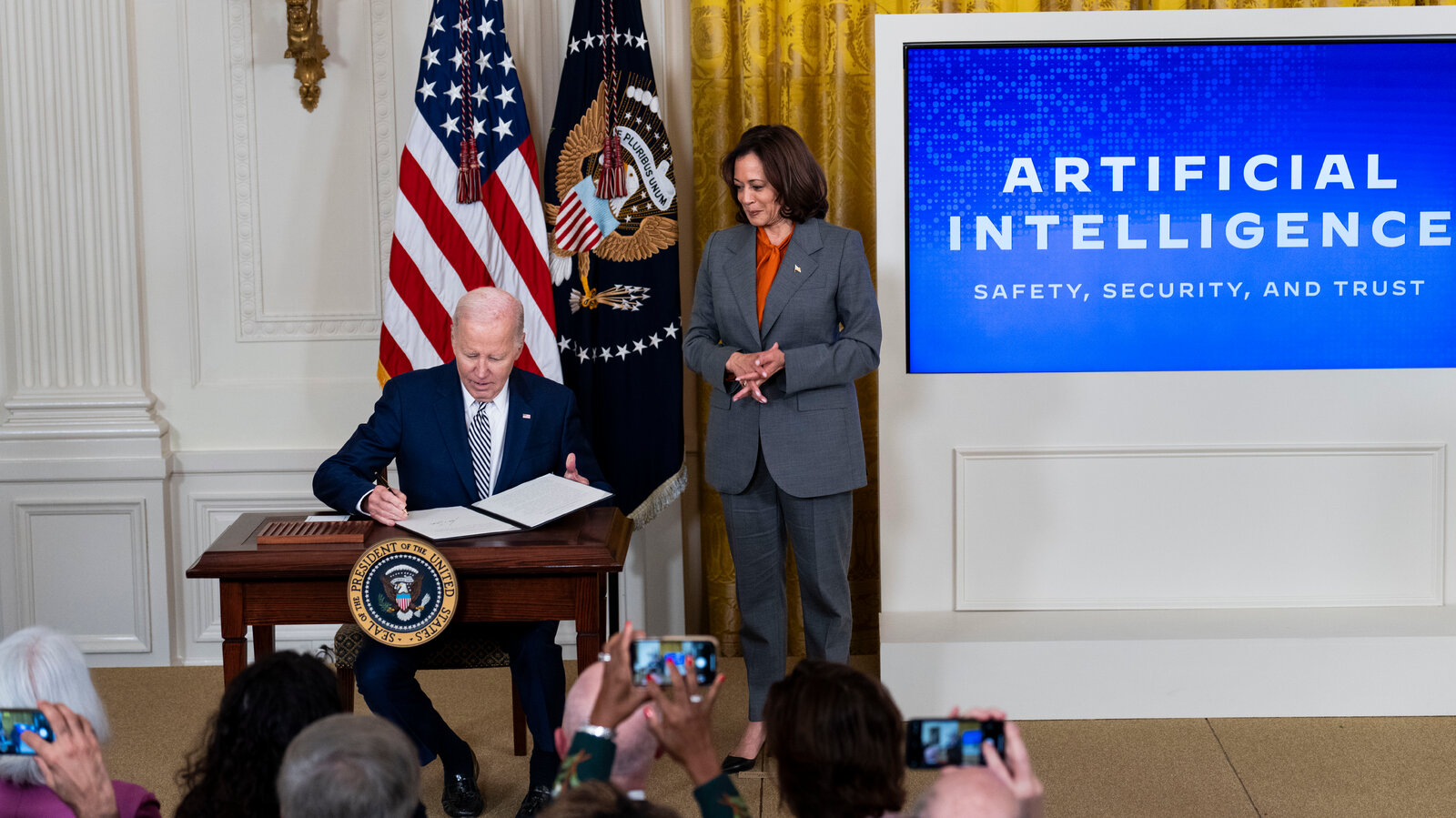 President Biden signed an executive order on artificial intelligence (AI)