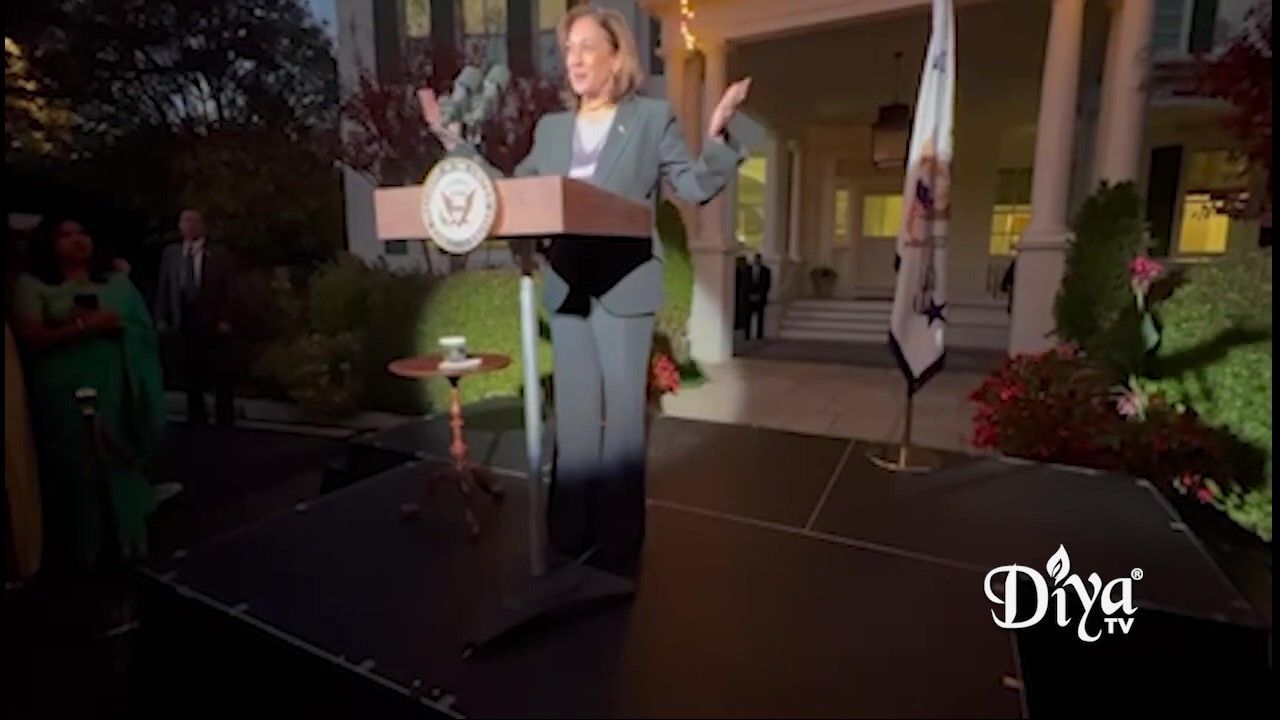 Vice President Kamala Harris hosts Diwali at her Washington DC residence