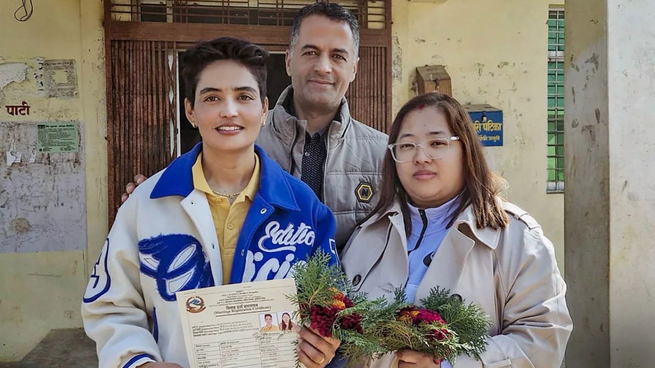 Nepal recognizes first lesbian marriage