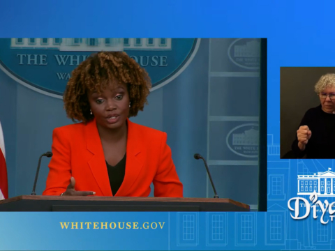 White House Press Secretary Karine Jean-Pierre