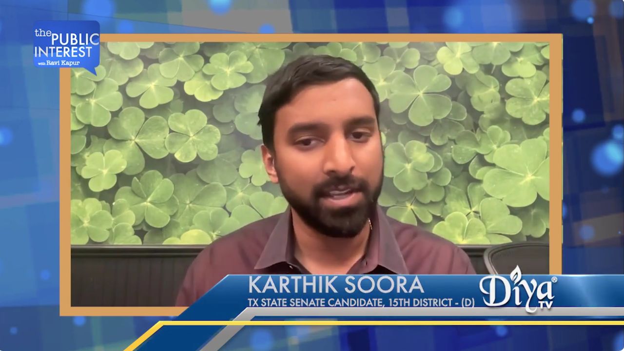Texas Senate Candidate Karthik Soora on his top legislative priorities