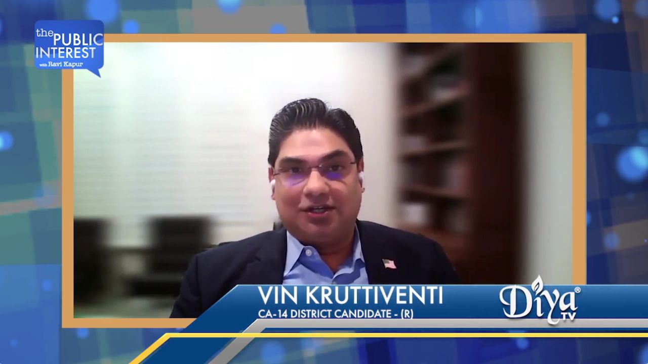 California Congressional Candidate Vin Kruttiventi on addressing unsolved local problems