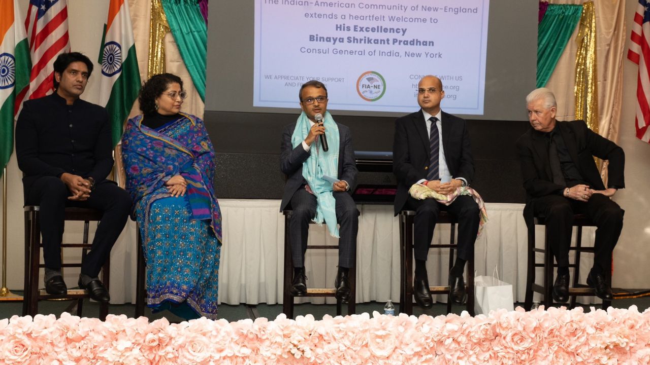 New England welcomes new Indian Consul General Binaya Srikant Pradhan 
