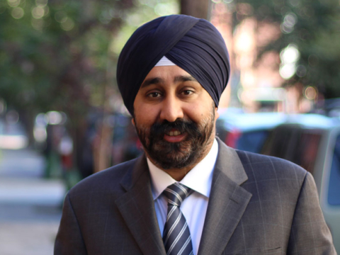 Ravi Bhalla for Congress campaign photo.