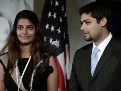 Shradha Agarwal Rishi Shah Former Outcome Health Founders convicted of fraud