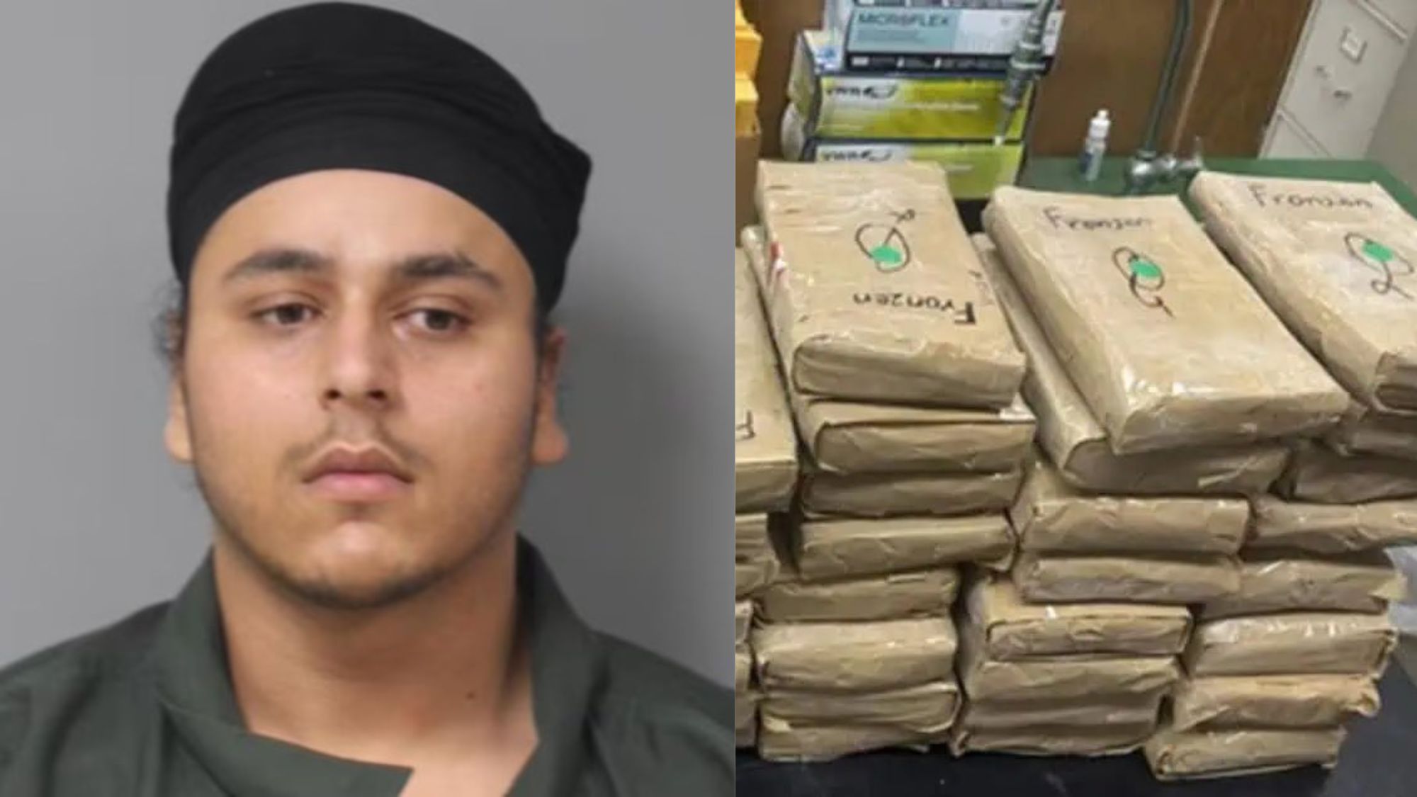 120 pounds of cocaine seized in Michigan truck stop, driver Sukhraj Singh arrested
