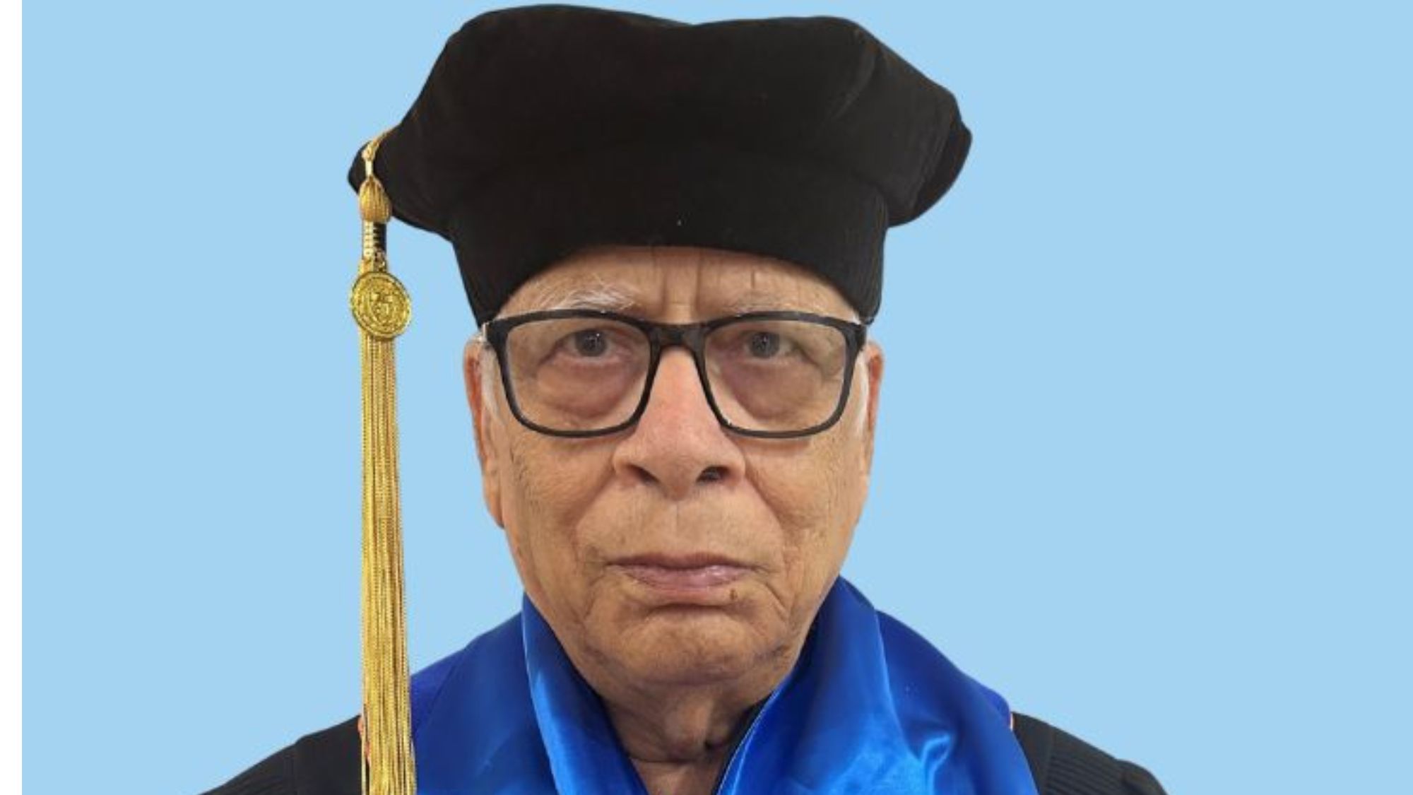 85-year-old Ramesh Sharma earns Ph.D. in Math, fulfilling promise made decades ago
