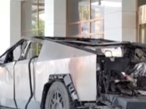 Tesla Cybertruck explosion at Trump Hotel investigated as possible terrorist act