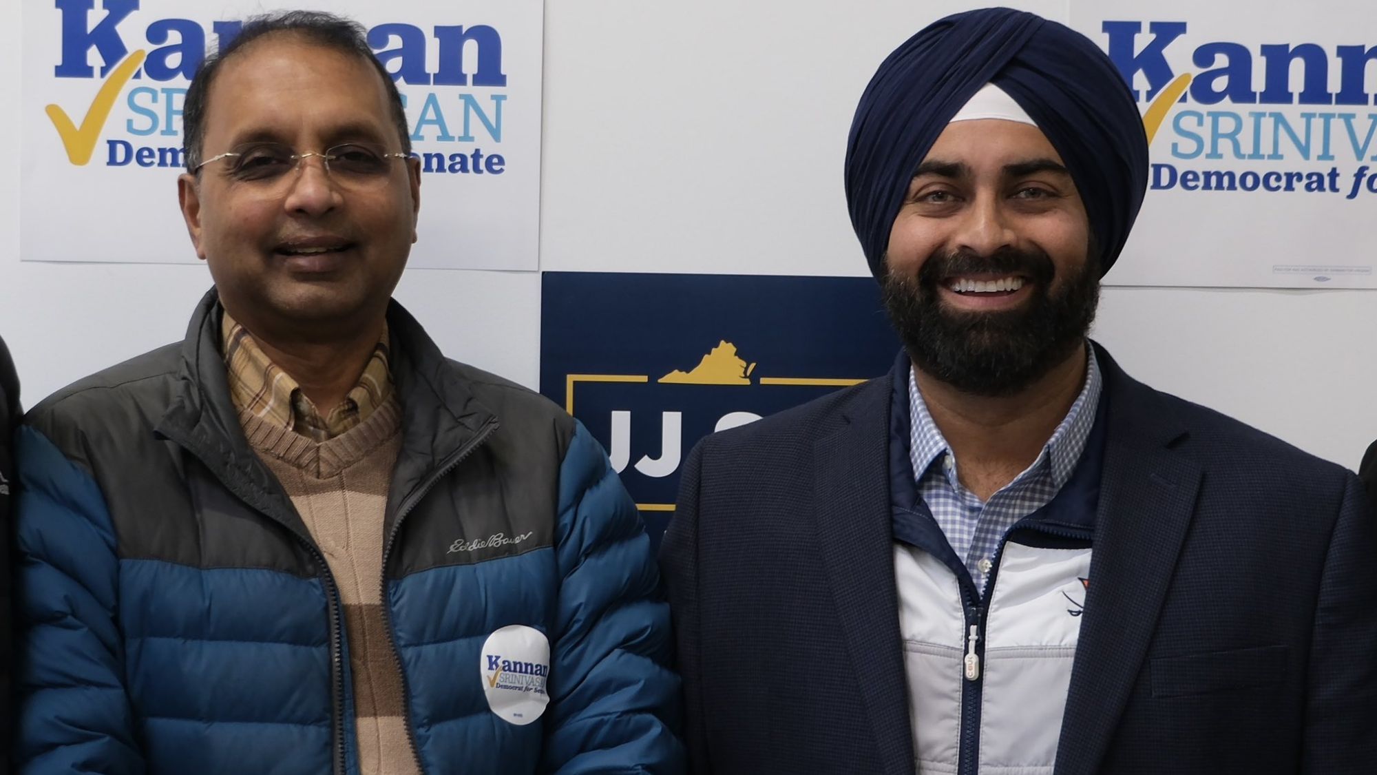 Democrats Kannan Srinivasan, JJ Singh win Virginia special elections