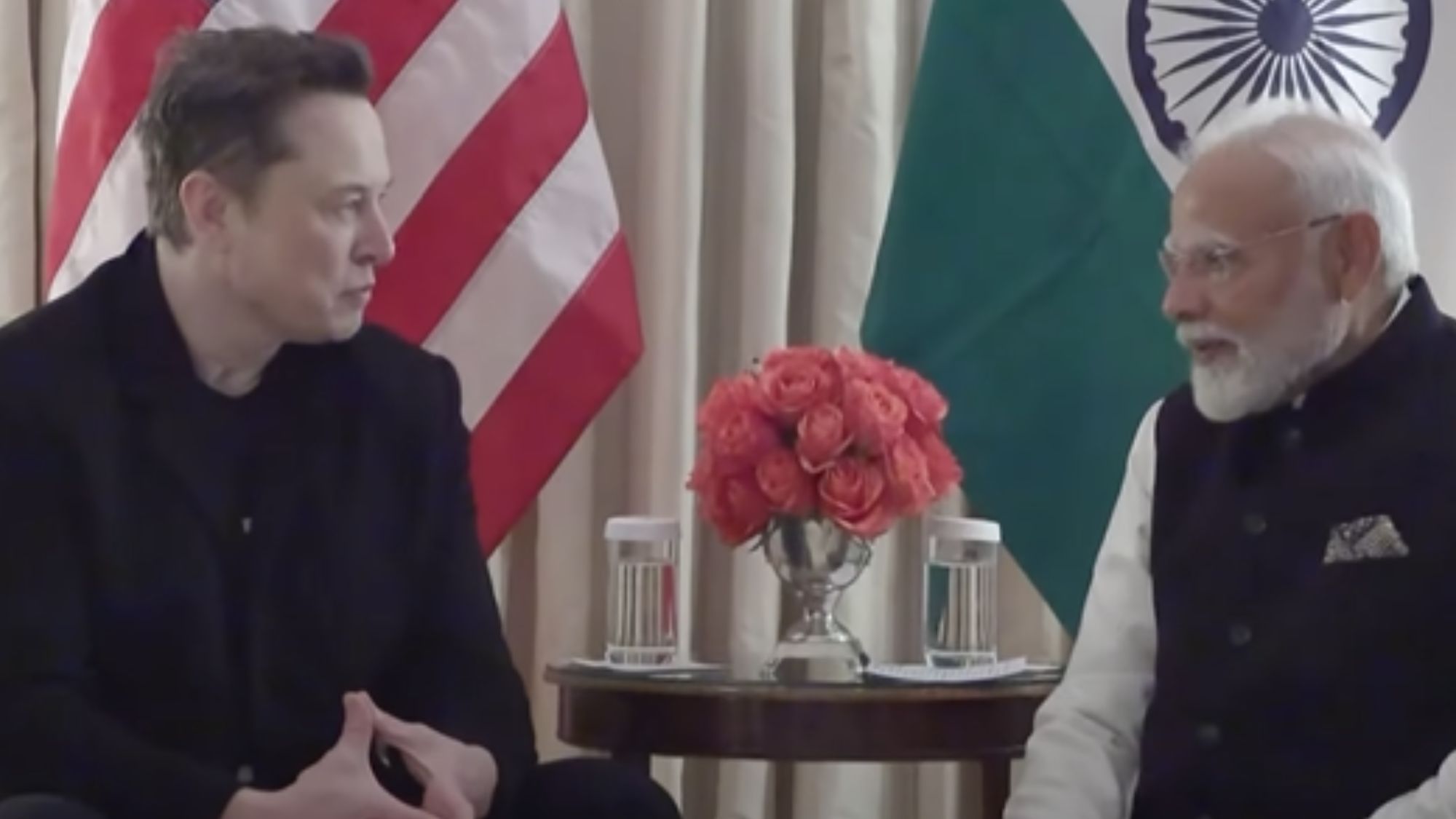 Modi meets Trump, Elon Musk and Vivek Ramaswamy in Washington