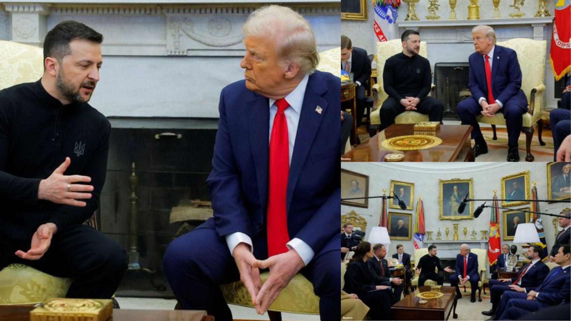 Trump has a heated White House confrontation with Zelenskyy over Ukraine aid