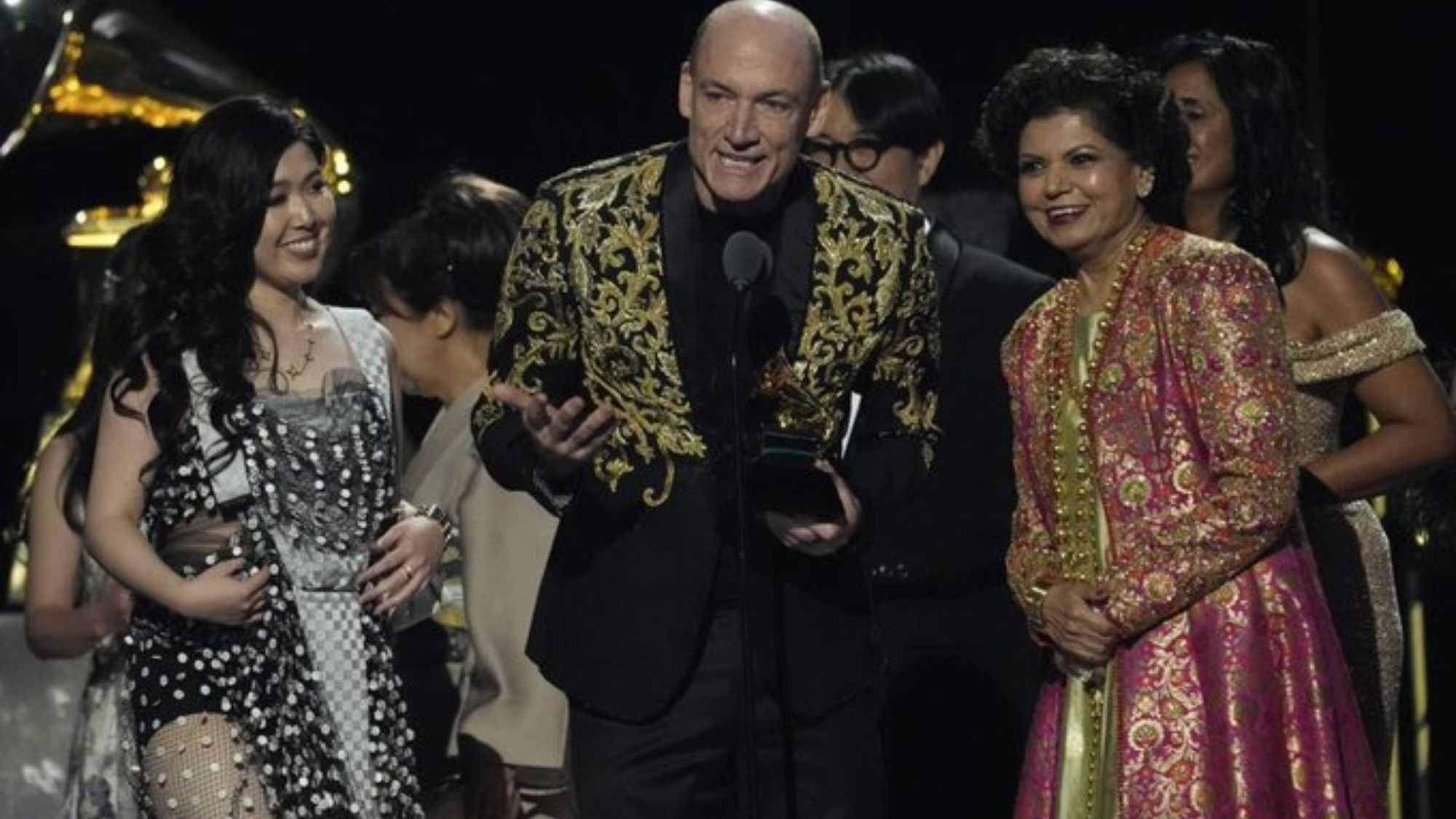 Chandrika Tandon wins grammy for 'Triveni' album
