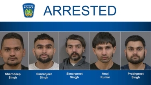 5 Indo Canadians arrested in connection with $240k shoplifting ring
