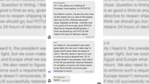 Trump officials leak classified information in unsecured chat